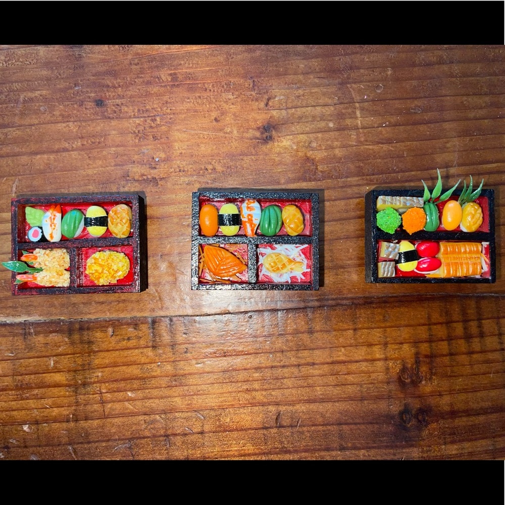 Custom made Bento Box Jibbitz